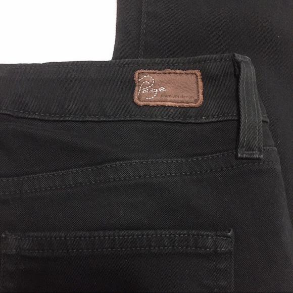 Paige Hunter Green Skinny Jeans - Picture 6 of 6